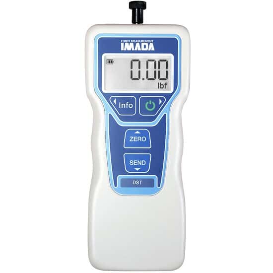 Imada DST-0.4 Digital Force Gauge with Outputs, 7 ozf Capacity