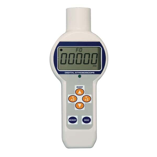 Imada NS-600 Compact LED Stroboscope; 12 to 120,000 rpm