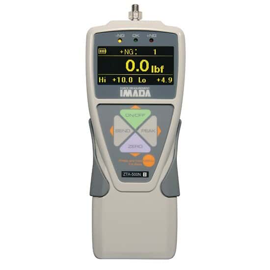 Imada ZTA-11 Force Gauge with USB output, 11 lb capacity