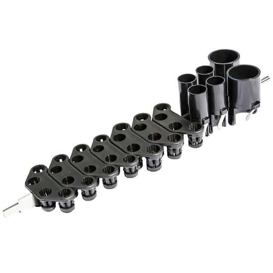 Intelli-Mixer IMIX-09 Mix Rack for RM-2L (Mix rack, holds 2 30mm, 4 16mm, 12 13mm and 16 11mm tubes)