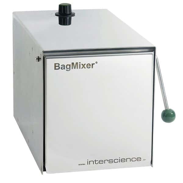 Interscience Laboratories 021-110 Paddle Blender; 50 To 400 mL, Fixed Speed, Stainless Steel Door