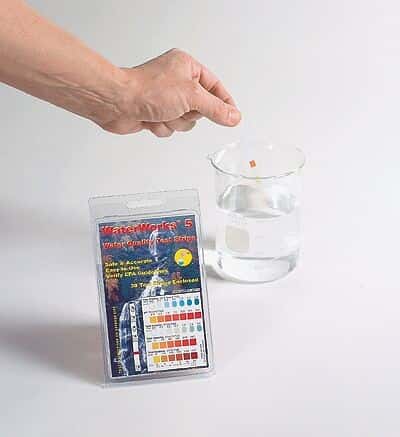 ITS 480005 Water Quality Test Strips, PH/Total Alkalinity (Ta), 6-9 PH/0-360 Ta, 50/Bottle