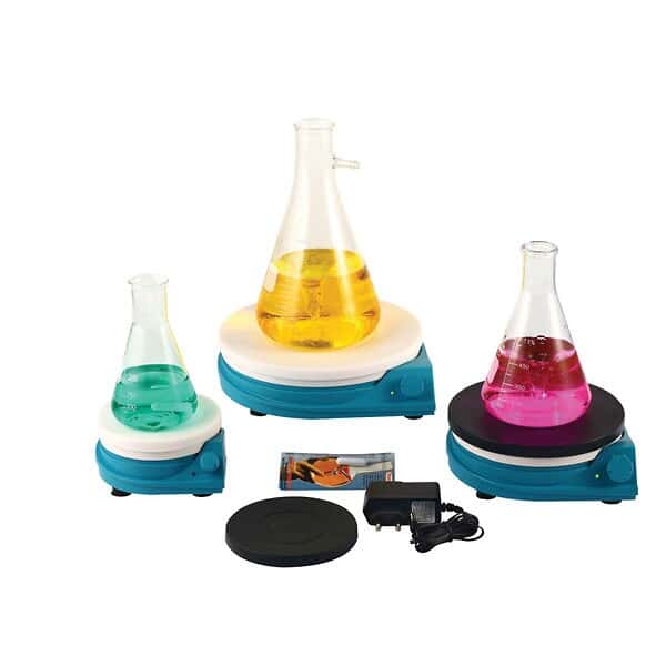Jeio Tech AAA330115B Round top Magnetic Stirrer with silicon plate cover, 2L, 100-240V