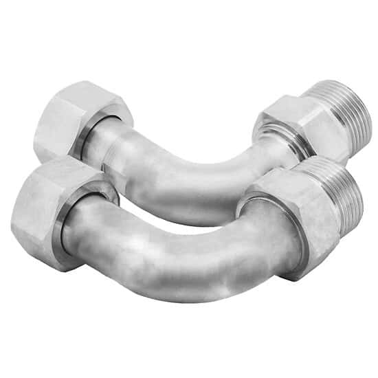 Julabo Presto 90 degree Elbow Fittings, M24 x 1.5F