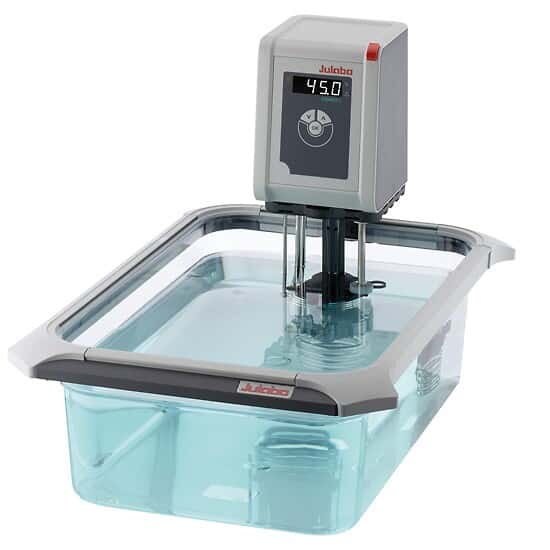 Julabo CORIO™ CBT19 Heating Circulating Bath, 1 kW, 19 L Plastic Tank