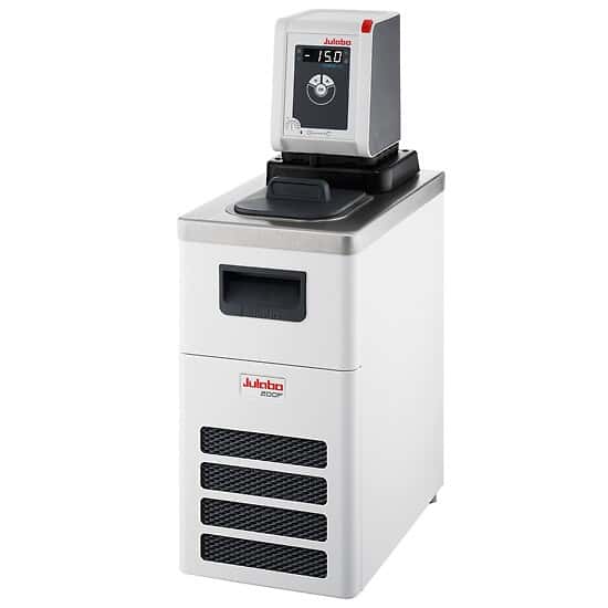 Julabo CORIO™ CD-200F Refrigerated/Heating Circulator, 4 L Tank, -20 to 150 °C, 1 kW Heater and 220 W at 20 °C Cooling, R134a; 115 VAC, 60 Hz