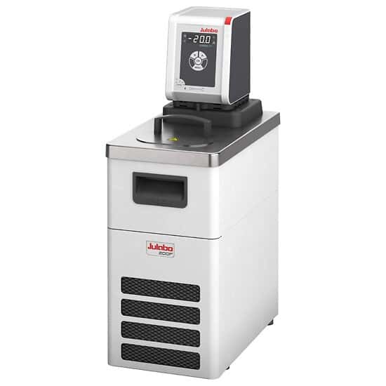 Julabo CORIO™ CP-200F Refrigerated/Heating Circulator, 4 L Tank, -20 to 200 °C, 2 kW Heater and 200 W at 20 °C Cooling, R134a; 230 VAC, 50/60 Hz
