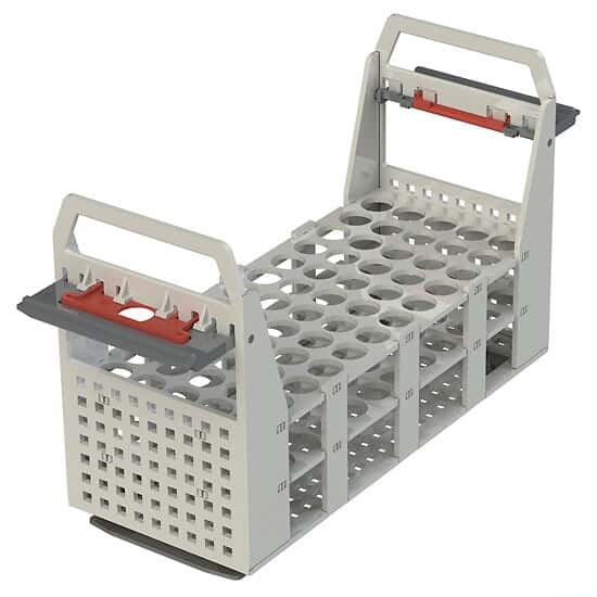 Julabo CORIO™ Test Tube Rack, Plastic, for 60 Tubes; 100 x 16/17 mm