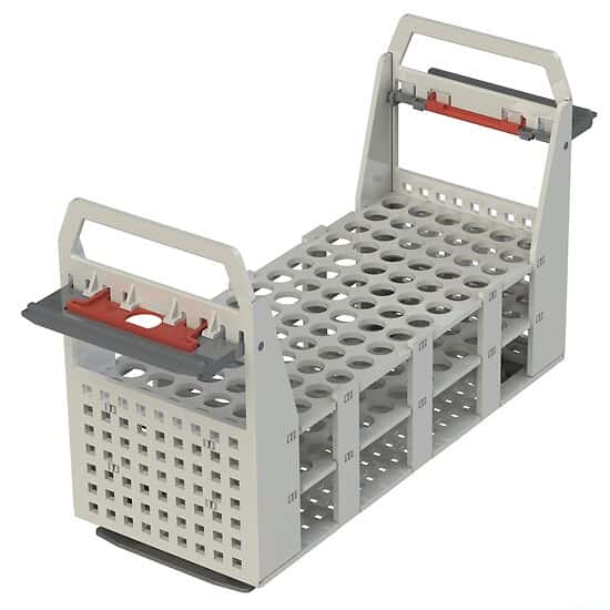Julabo CORIO™ Test Tube Rack, Plastic, for 90 Tubes; 75 x 12/13 mm