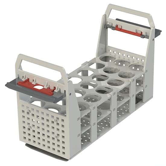 Julabo CORIO™ Test Tube Rack, Plastic, for 21 Tubes; 30 mm