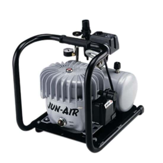 JUNAIR JunAir OilLubricated Piston Air Compressor, 0.71 cfm, 120 psi