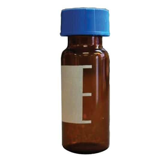 Kinesis KX+ Vial and Cap Kit, 2 mL, Screw Top Amber Glass Vials with