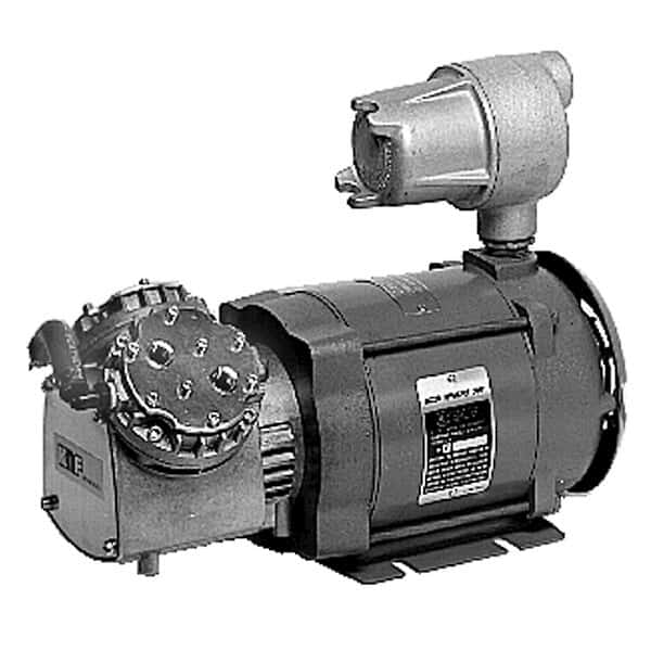 KNF UN726.3ANI EX Explosion Proof Motor Vacuum Pump, Al/NBR; 0.7 cfm/29