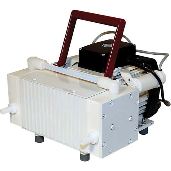 KNF LABOPORT® N 860.3 FTP Diaphragm Vacuum Pump, 60 L/min, 1.5 torr; 115 VAC