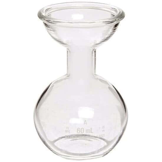 Koehler 332-003-003 Glass Receiving Flask, 60 mL
