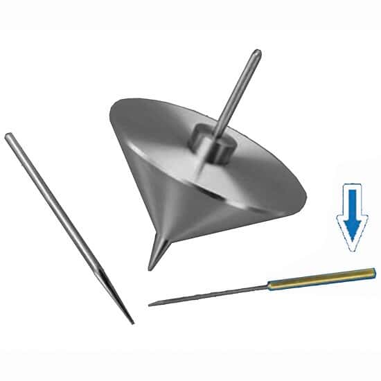 Koehler K20600 Penetrometer precision needles, stainless steel with stainless steel shank