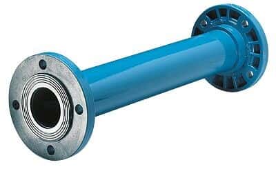 Koflo 1.5-80-4-4-9 PVC static mixer without injection port; 1-1/2