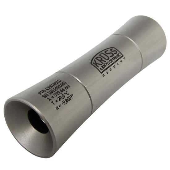 Kruss PQE+17 Polarimeter Quartz Calibration Plate, +17° (±1°), +50°Z (±1°Z)