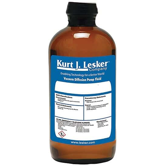 Kurt J. Lesker 704 Vacuum Pump Oil, Silicone-Based; 500 mL