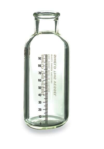 Lab-Crest 110-452-0006 Pressure Reaction Vessel, Glass. 6 oz