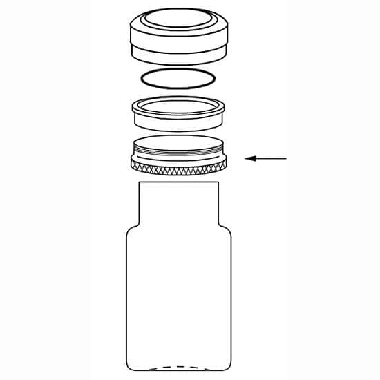 Lab-Crest 110-650-0001 Coupling Component, male part, SS