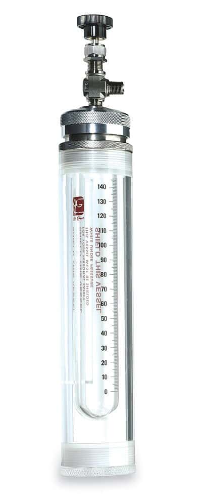 Lab-Crest 111-021 Needle Valve, SS, inlet and outlet 1/8” NPT(M)