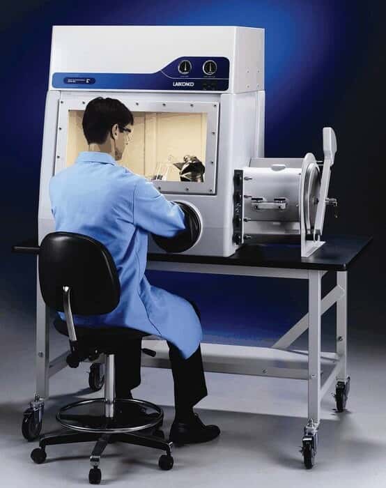 Labconco 5220120 PRECISE Controlled Atmosphere Glove Box, 33.5" Wide