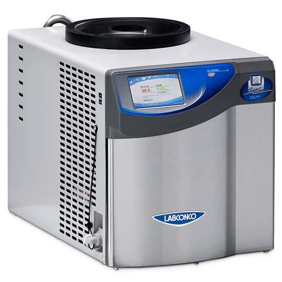 Labconco FreeZone Benchtop Freeze Dryer with Stainless Coil, 2.5L 50°C