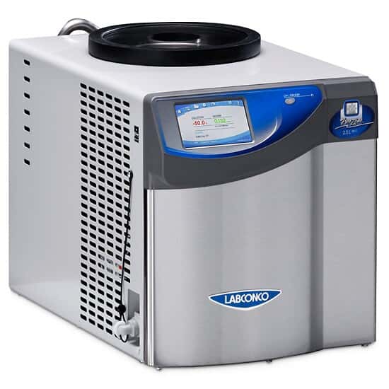 Labconco FreeZone Benchtop Freeze Dryer with PTFE Coil, 2.5L -84°C; 230V 50Hz Schuko
