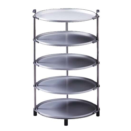 Labconco FreeZone Five-Shelf Sample Stand, 17-1/2