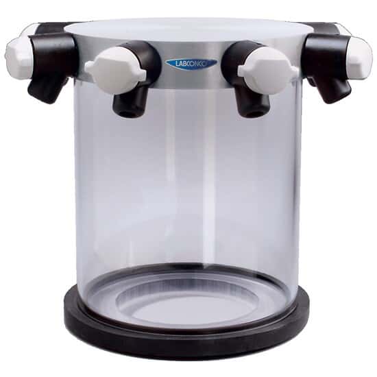 Labconco FreeZone Freeze Drying Chamber, 8 Ports, Clear, Short