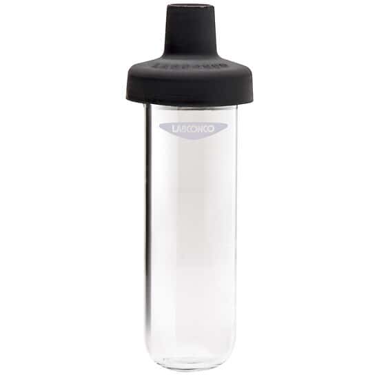 Labconco FastFreeze™ 7540200 Clear Glass Drying Flask; 80 mL from Cole
