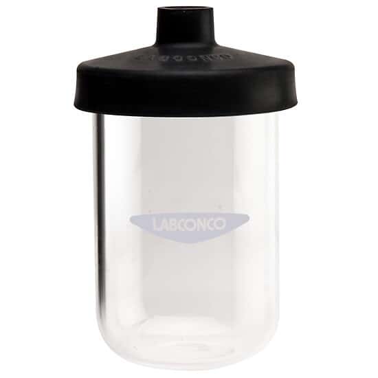 Labconco FastFreeze™ 7540800 Clear Glass Drying Flask; 600 mL from