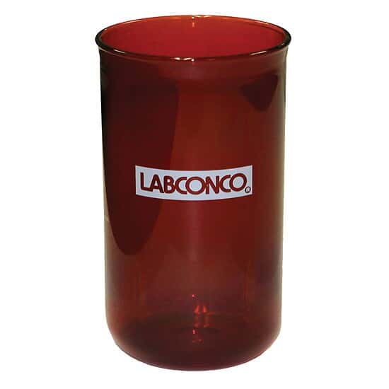 Labconco FreeZone Fast-Freeze Flask, Amber, Glass, 900 mL