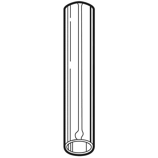 Labconco FreeZone Flask Adapter, Straight, SS, 1/2