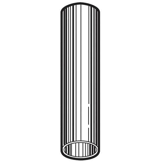 Labconco FreeZone Stainless Steel Adapter, Straight; 3/4