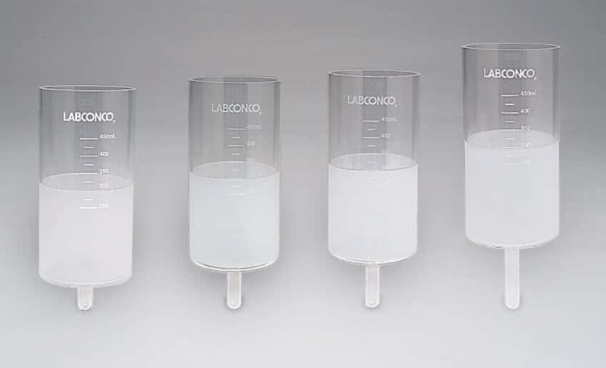 Labconco 7913808 Borosilicate Glass Tube with End Point Volume 2.0 mL; 8/PK