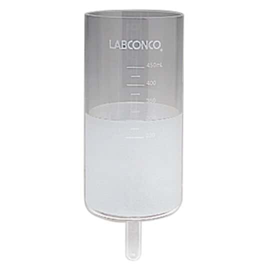 Labconco 7914008 600 mL Borosilicate Glass Tube, End Point 1.5 mL; 8/pk