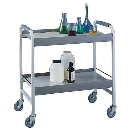 Labconco 8020000 Chemical Utility Cart, 2 Shelves, 400 lb Capacity