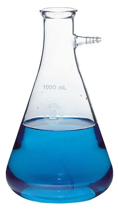 Labglass BP-1760-004 Filtering Flask; capacity, 4000 mL; 208mm OD x 370mm H