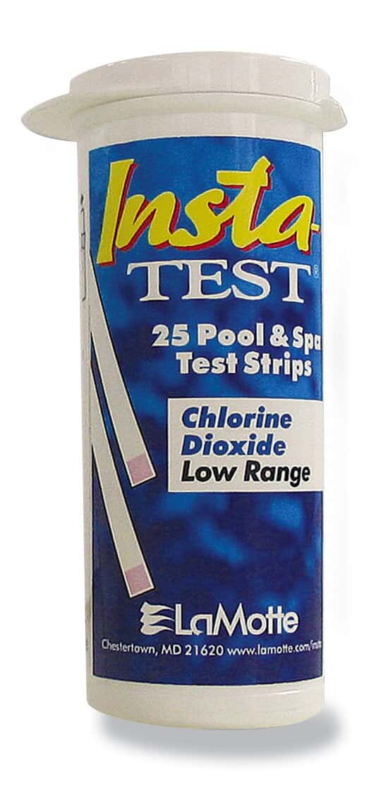 LaMotte 2999 Test Strips, Chlorine Dioxide, 0-10ppm, 50 Strips/Vial