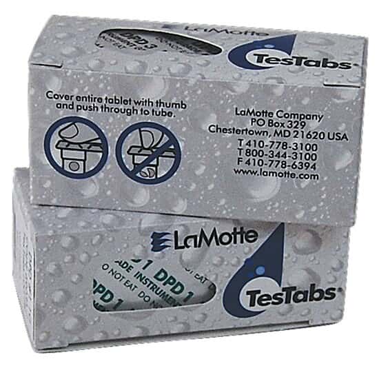 LaMotte R3670 Replacement Test Kit , Chlorine Free/Total, Tablet. from ColeParmer Canada