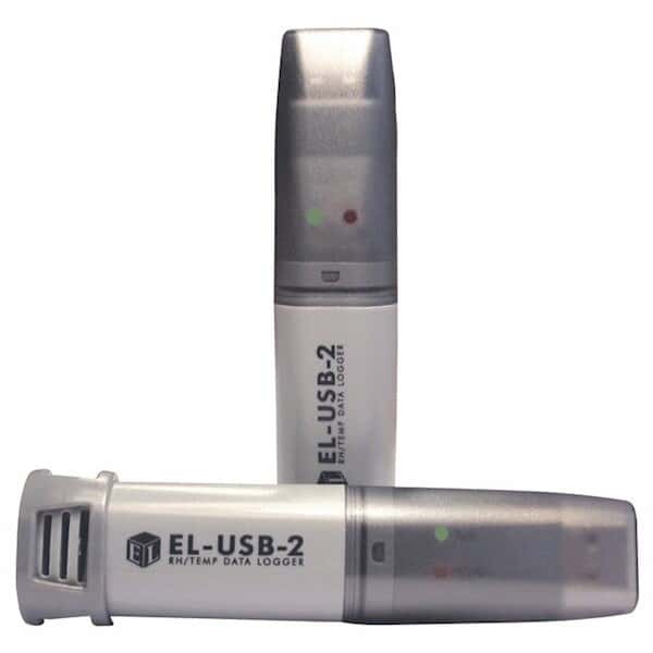 Lascar Electronics EL-USB-2 USB Temperature/Humidity Data Logger, 16,000+ readings, 1 year battery life