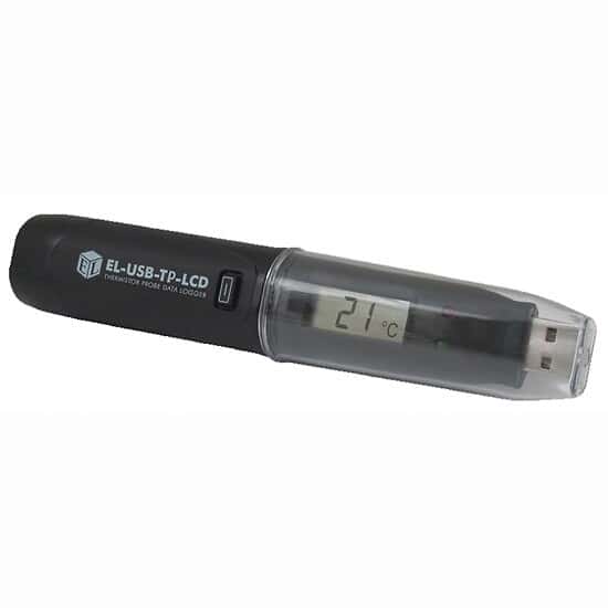 Lascar Electronics EL-USB-TP-LCD Thermistor Data Logger with LCD Display