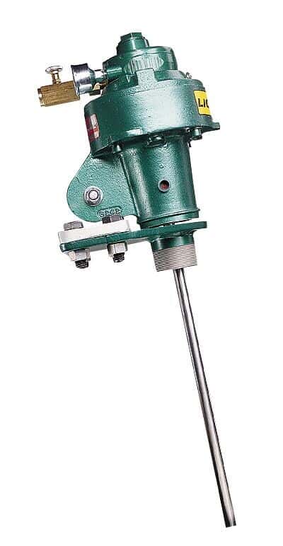Lightnin EVIP25AIC48 High-Torque Direct-Drive Mixer, Air-Powered, Offset Clamp