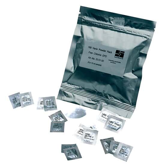 Lovibond RP009-0 Powder Pillow, DPD Free Chlorine Reagent, 5 mL, 100 tests