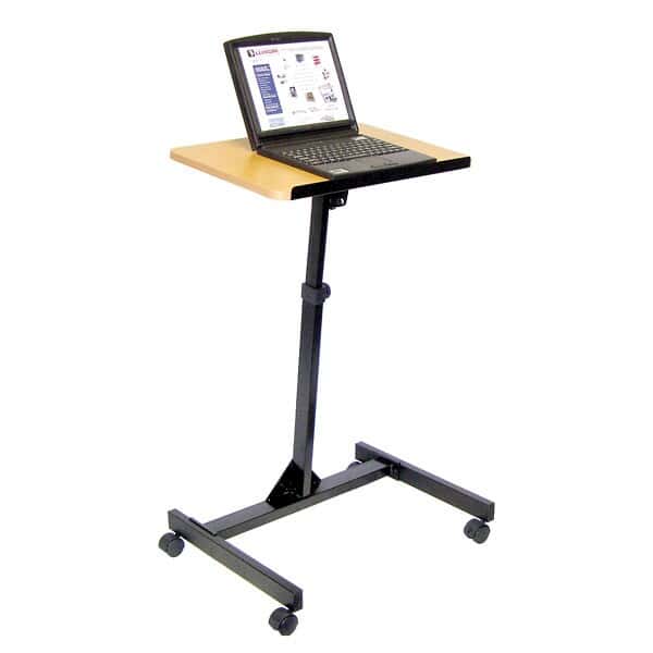 Luxor LX9128 Mobile Laptop Cart, 36.25