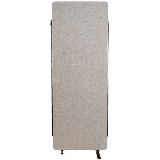 Luxor reclaim™ Acoustic Room Dividers, Light Gray, 1 Expansion Panel
