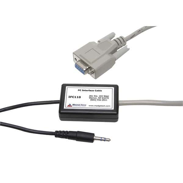 MadgeTech IFC110 Interface cable for standard series. Includes software