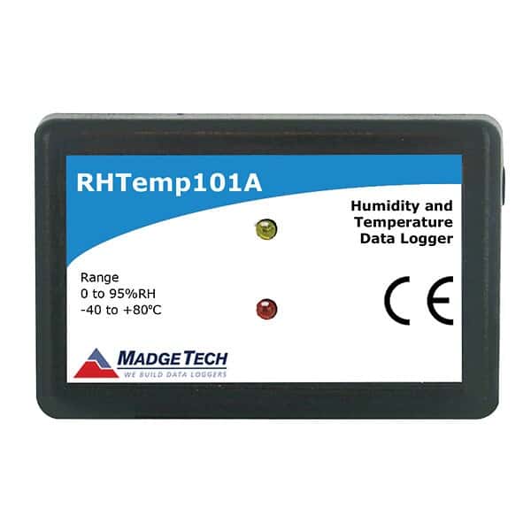 MadgeTech RHTemp101A Temperature and Relative Humidity Extended-Life ...